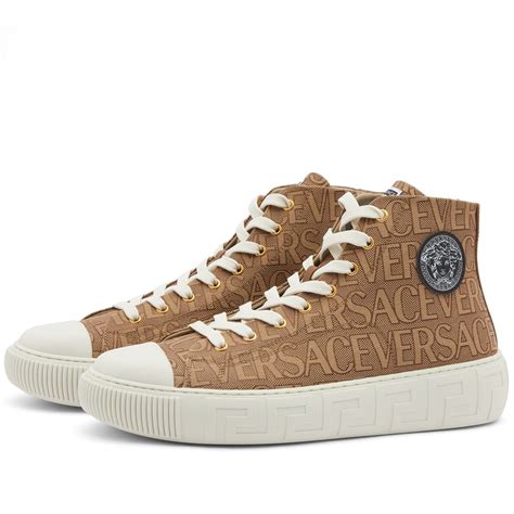 versace couture sneaker damen|versace high top sneakers.